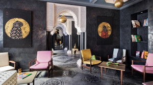 Lounge, Riad Goloboy Marrakech (c) Frederic Ducout