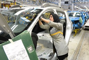 ©Getty A Renault factory at Melloussa, near Tangier