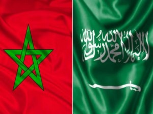 Saudi-Moroccan flags