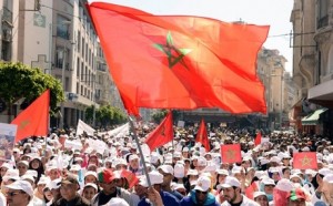 MOROCCO-LABOUR-DEMO-UNION