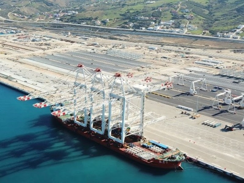 APM Terminals MedPort Tangier Receives Three New STS Cranes