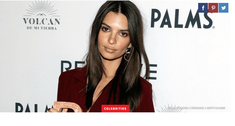 Emily Ratajkowski Flaunts Tiny Waist And Derriere In Denim Outfit On